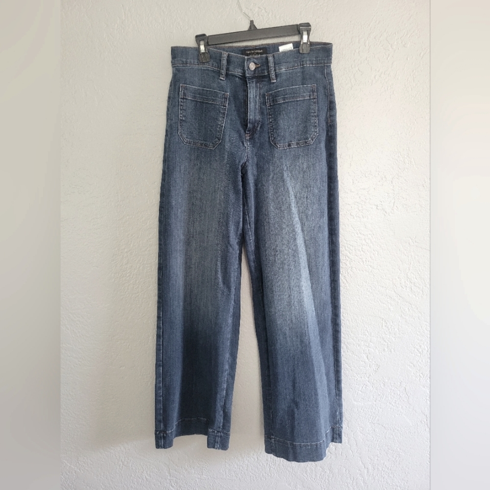Banana Republic Women's Jeans High Waist Wide Leg 27/4 NEW